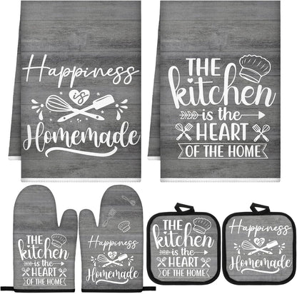 Sratte 6 Pcs Farmhouse Kitchen Decor Accessories Set