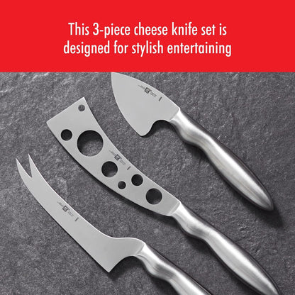ZWILLING Collection 3-pc Cheese Knife Set for Charcuterie Board, Gift Set