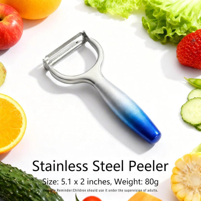 Aniso Y-Shaped Vegetables Fruit Julienne and Peeler with Gradient Handle