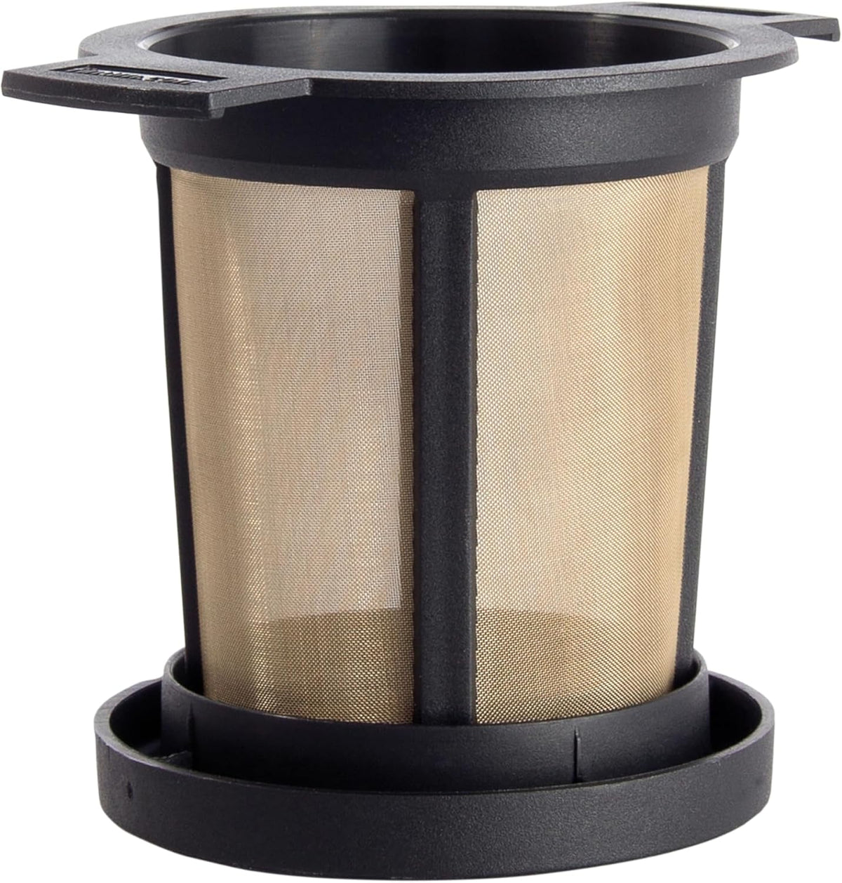 Finum Reusable Stainless Steel Coffee and Tea Infusing Mesh Brewing Basket, Medium, Black