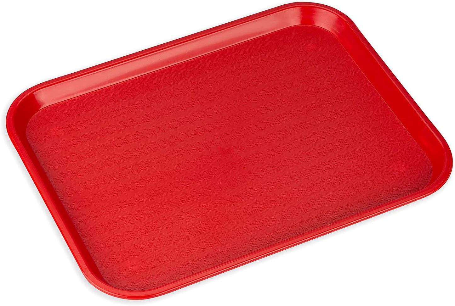 Carlisle FoodService Products Café Cafeteria Tray, Fast Food Tray for Restaurant or Commercial Use, 14" x 18", 1 Count, Black