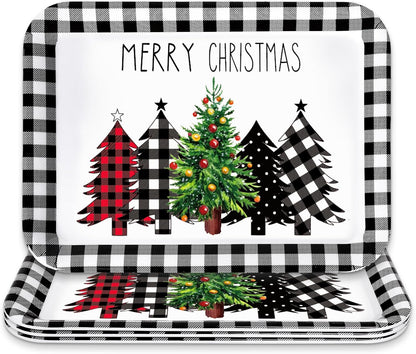 JarThenaAMCS 3Pcs Graduation Serving Trays 13 x 10 Inch Bachelor' s Hat Diploma Glitter Reusable Melamine Platter Congrats 2026 Grad Serving Dishes for Graduate Party Sharing Snacks Fruit Dessert