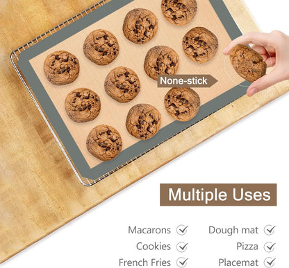 Silicone Baking Mat, Nonstick & Reusable