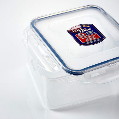 Lock & Lock HPL817S12 Easy Essentials Storage Set/Food Containers Airtight Bins/BPA-Free/Dishwasher Safe, 24 Piece - Clear