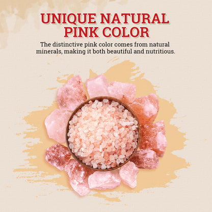 52USA Himalayan Pink Salt, Coarse Grain 1 lb, Salt for Grinder Refill
