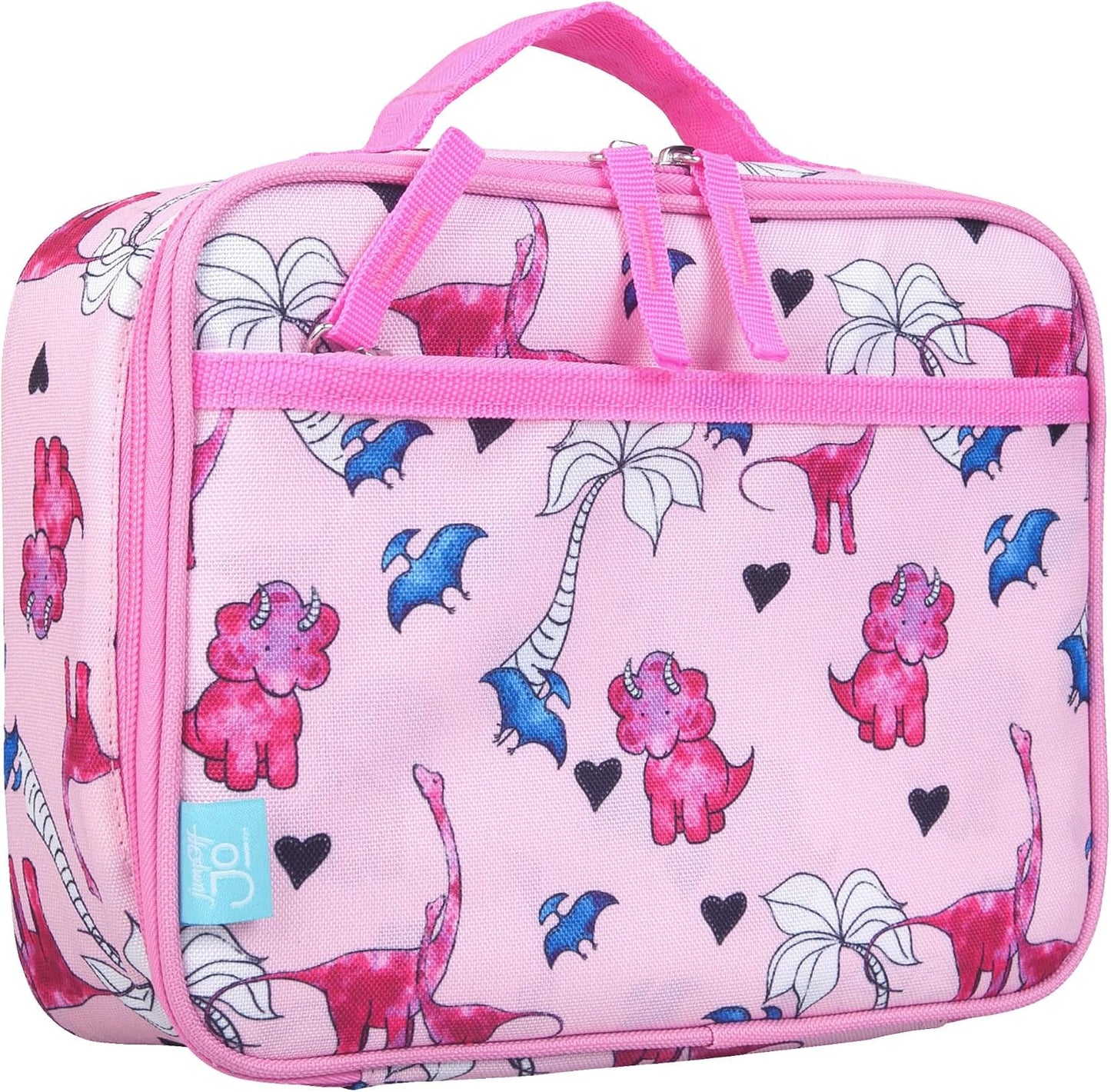 Wildkin Kids Insulated Lunch Box, Keeps Food Hot or Cold, BPA-Free with Mesh Pockets & Easy-Clean Lining – Ideal for School, Travel & Daycare – Holographic