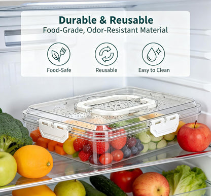 2 Pack Deviled Egg Containers with Lid, Detachable Deviled Egg Platter, Durable Clear Plastic Deviled Egg Carrier Storage 48 Eggs, Stackable Deviled Egg Tray for Fridge Party & Picnics-White