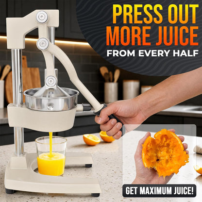 NADOBA Lemon Squeezer and Lime Squeezer, Max Extraction Citrus Hand Juicer