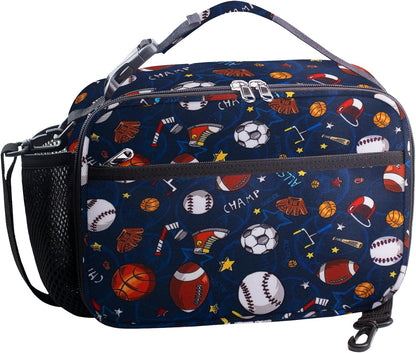 RLGPBON Kids Lunch Bag,Insulated Lunch Box for Girls,Lunch Bag Toddler Teen,School Daycare Cute Travel bags