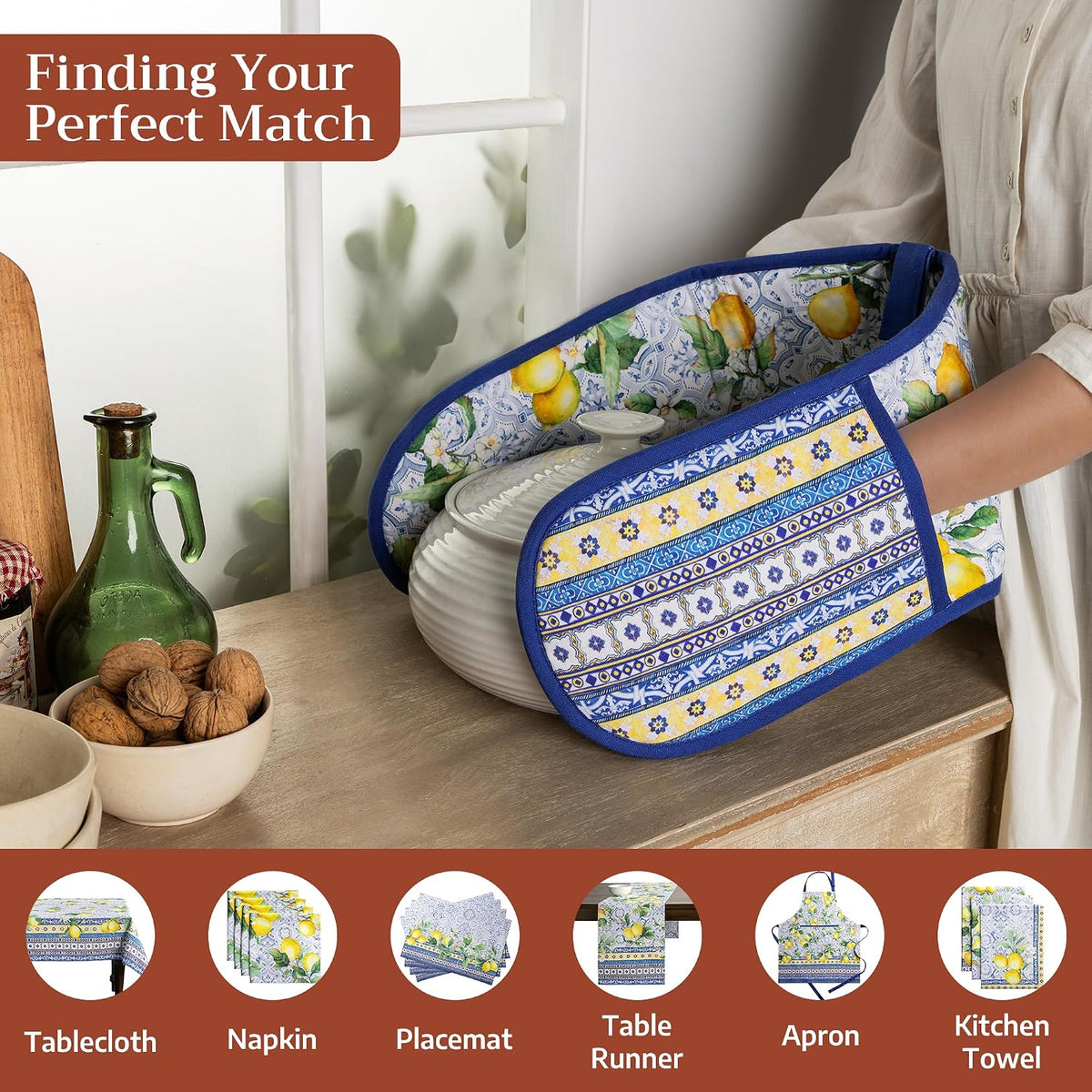 Maison d' Hermine Pot Holders 100% Cotton Potholders (8" x 8") - Colors B