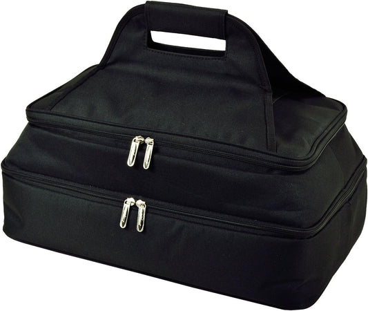Picnic at Ascot Original Insulated Double Layer Thermal Food and Casserole Carrier- keeps Food Hot or Cold- Designed & Quality Approved in the USA
