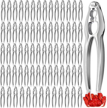 70 Pcs Crab Crackers and Tools, Lobster Cracker Nut Crackers Seafood Tools