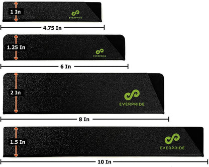 EVERPRIDE Chef Knife Sheath Set Universal Blade Edge Cover Guards for Chef’s and Kitchen Knives – Durable, BPA-Free, Felt Lined, Sturdy ABS Plastic – Knives Not Included