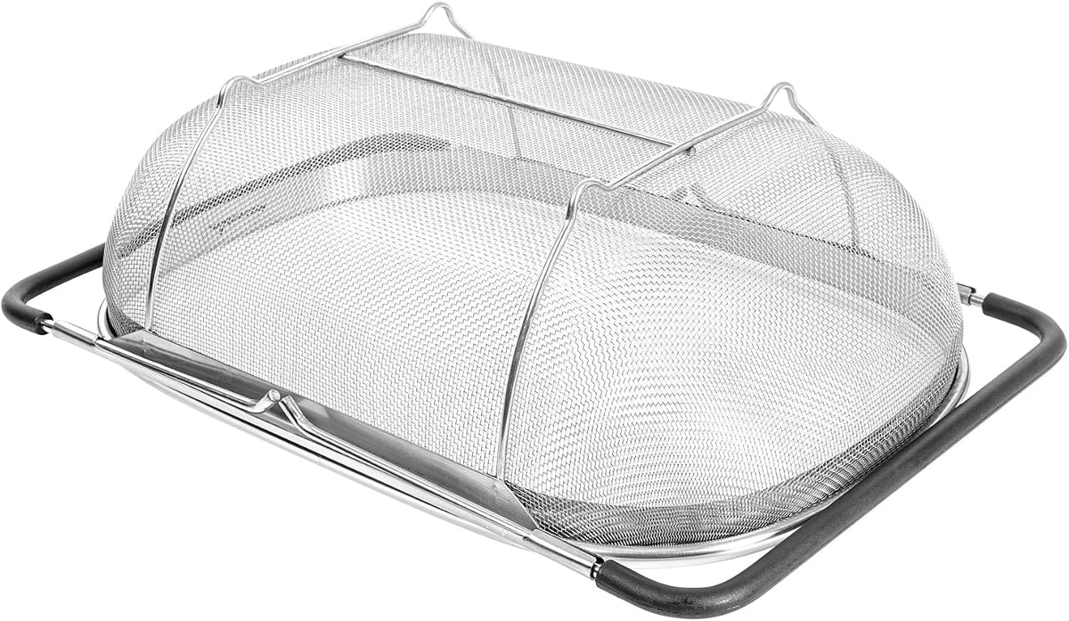 Restaurantware 6 qt Stainless Steel Over The Sink Colander
