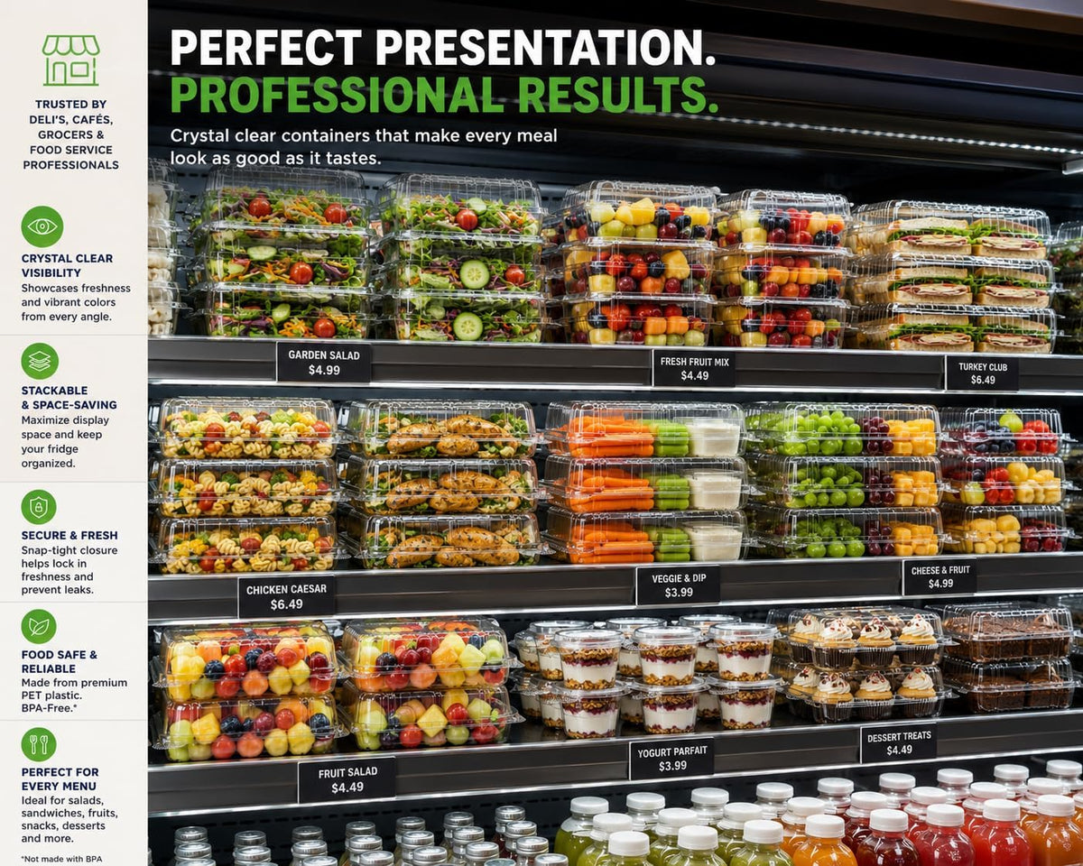 3 Compartment Food Containers with Lids, 25 Pack, 38 Oz Take Out Containers, Reusable Meal Prep Containers, Microwave Safe Lunch Boxes, Food Storage Containers for Catering, Restaurant & To Go Meals