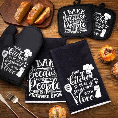 Sratte 6 Pcs Farmhouse Kitchen Decor Accessories Set