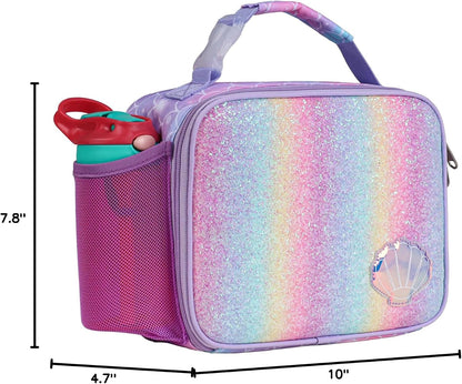 Bagseri Kids Lunch Bag Boys - Thermal Insulated Lunch Box Tote with Water Bottle Holder, Reusable Leak-Proof Kids Lunch Box for Daycare & School, Black Dinosaur (Containers Not Included)