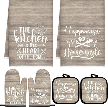 Sratte 6 Pcs Farmhouse Kitchen Decor Accessories Set