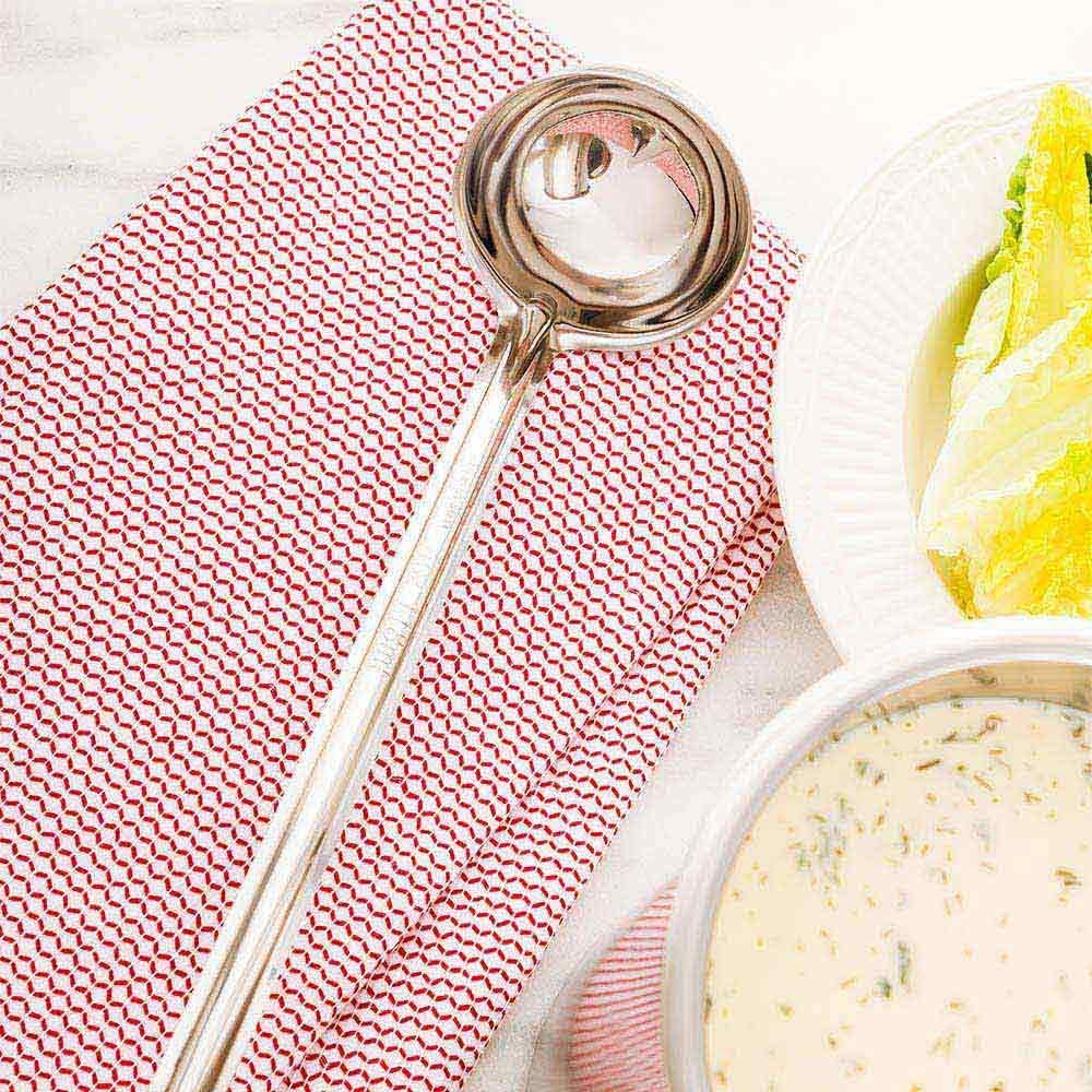 Restaurantware 16 oz Stainless Steel Serving Ladle