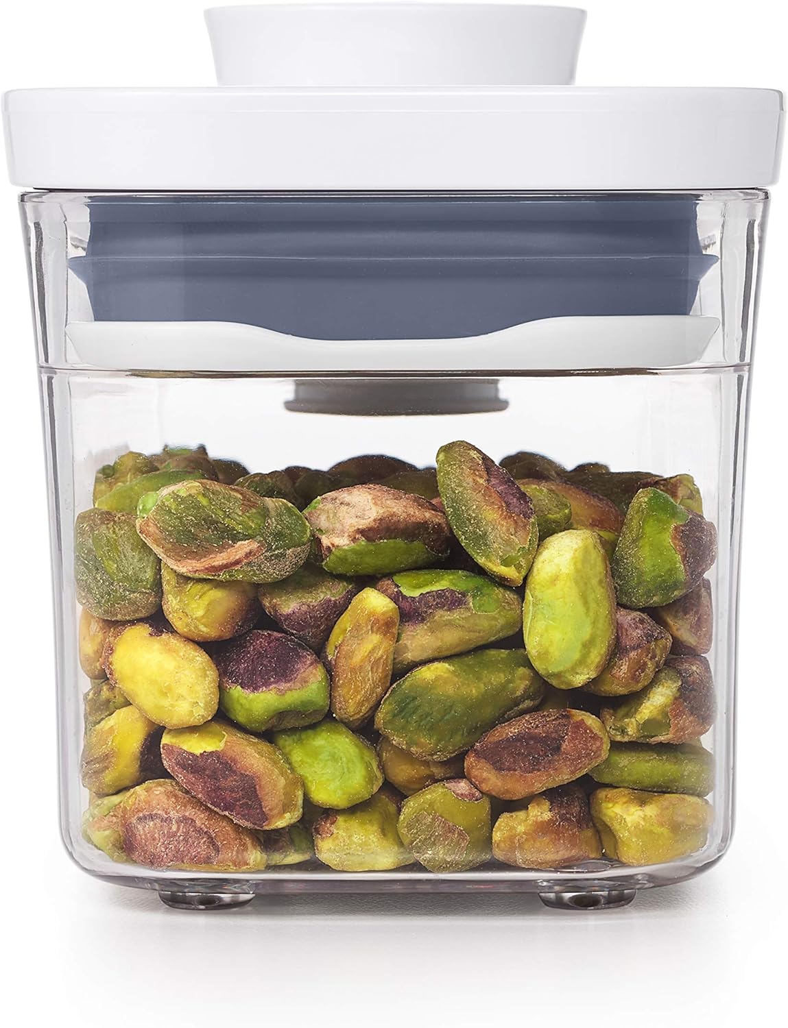 OXO Good Grips POP Container – Airtight 1.7 Qt for Coffee and More Food Storage, Rectangle, Clear