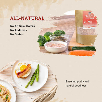 52USA Himalayan Pink Salt, Coarse Grain 1 lb, Salt for Grinder Refill