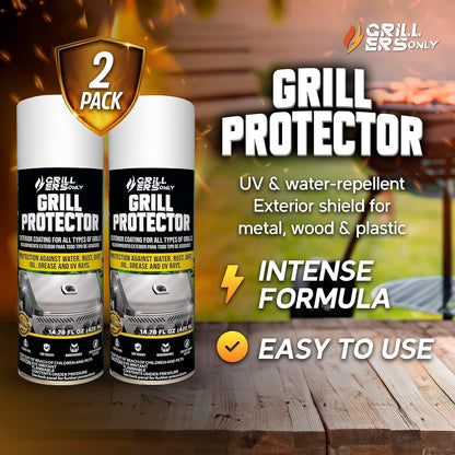 Grill Cleaner Spray & Degreaser | Heavy-Duty Grill Spray for BBQ, Griddles & Cast Iron Cleaner - Professional Outdoor Kitchen Formula - 35.2 fl oz.