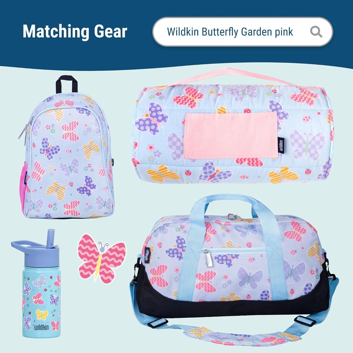Wildkin Kids Insulated Lunch Box, Keeps Food Hot or Cold, BPA-Free with Mesh Pockets & Easy-Clean Lining – Ideal for School, Travel & Daycare – Holographic