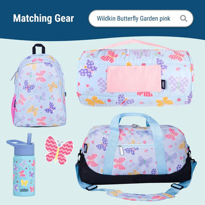 Wildkin Kids Insulated Lunch Box, Keeps Food Hot or Cold, BPA-Free with Mesh Pockets & Easy-Clean Lining – Ideal for School, Travel & Daycare – Holographic