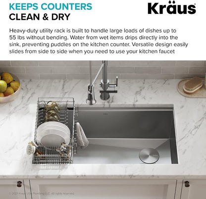 Kraus Stainless Steel 16.75 in Workstation Kitchen Sink Colander CS-6