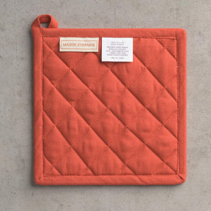 Maison d' Hermine Pot Holders 100% Cotton Potholders (8" x 8") - Colors A