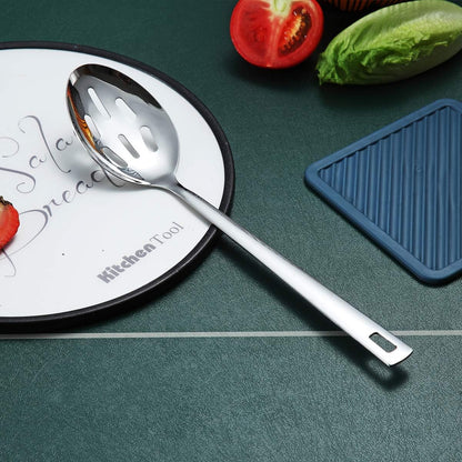 Stainless Steel Spatulas, Berglander Slotted Turner, Metal Turner For Cooking, Kitchen For Nonstick Cookware, Barbecue Spatulas, Dishwasher Safe, Easy to Clean