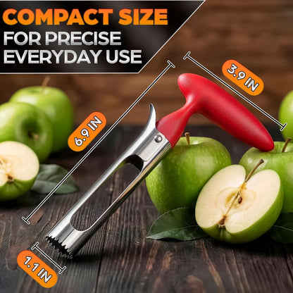 Watermelon Cutter Slicer Tool 2-in-1, Retractable Fork, 304 Steel