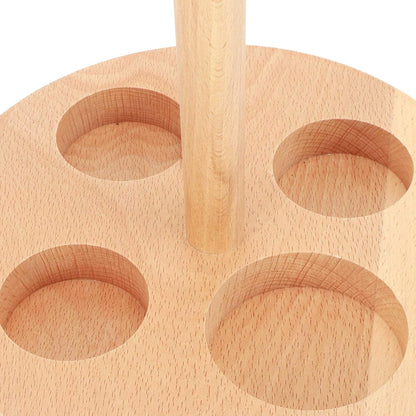Cruet Set, Wood Condiment Spice Pepper Jar Box 5PCS Stainless Steel Plastic Oil Vinegar Salt Pepper Condiment Dispensers Set with Spoon (square wooden frame)
