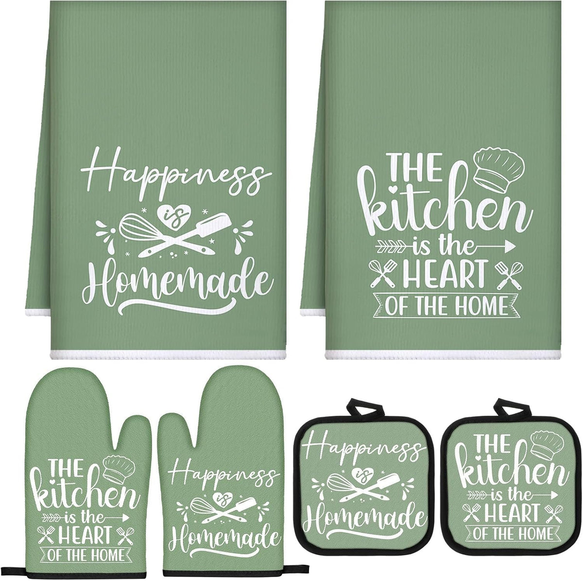 Sratte 6 Pcs Farmhouse Kitchen Decor Accessories Set