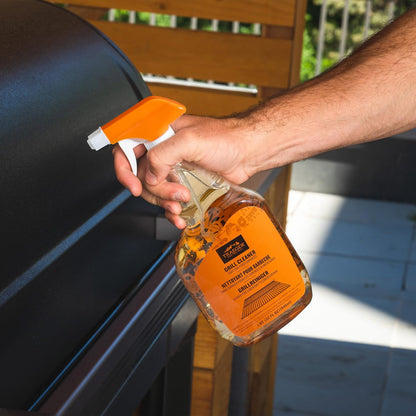 Traeger Grills BAC679 Grill Cleaner Spray Bottle,Grease Cutter,Keep Grill Shiny,No Harmful Chemicals,Citrus Scent,946ml,(Pack of 2)