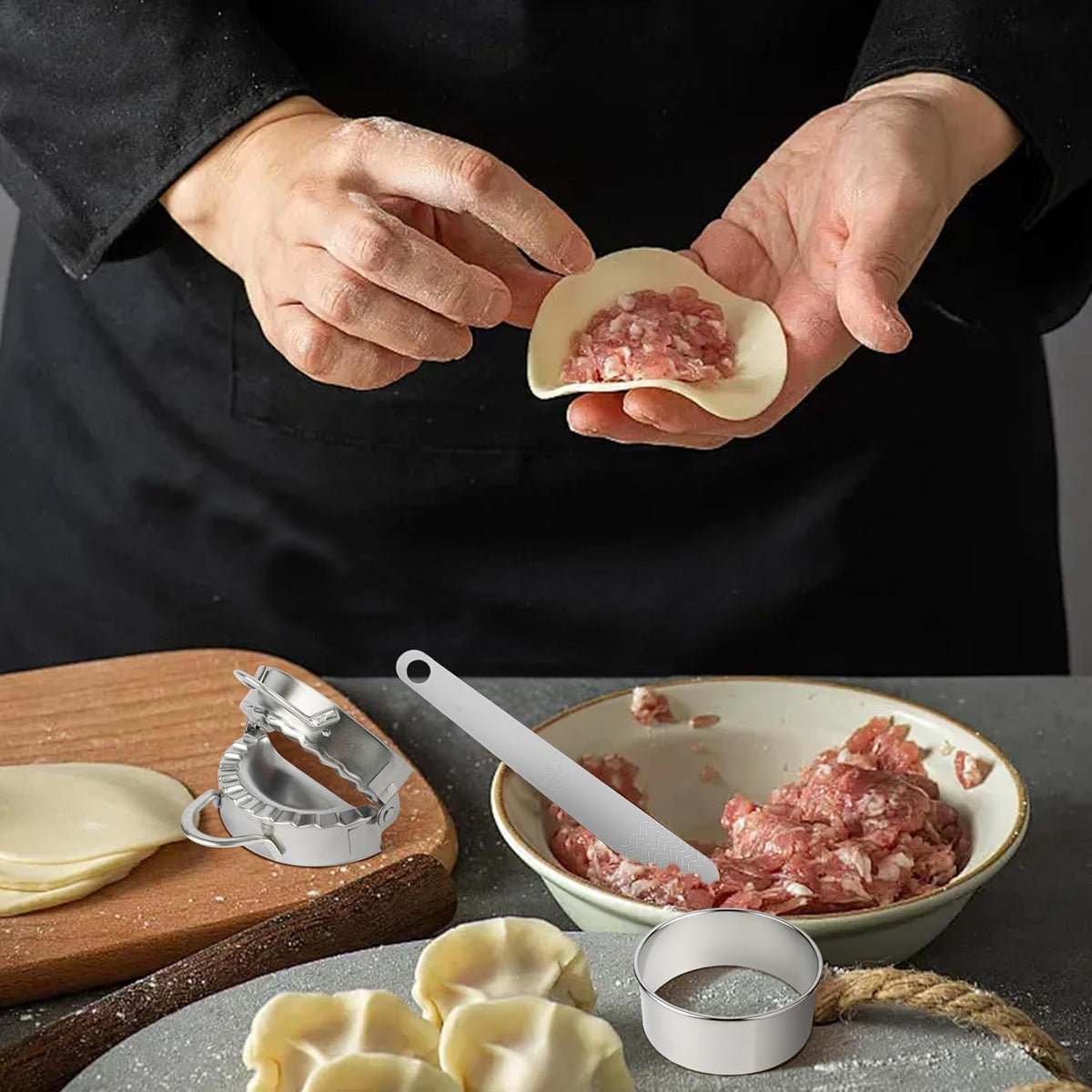 TREWAVE Pasta Making Tools Set, Homemade Pasta Making Kit