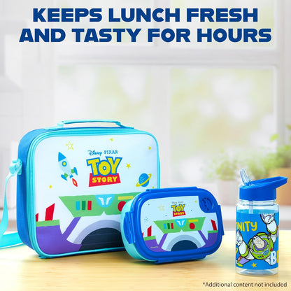 Get Trend SpongeBob Squarepants Water Bottle Lunch Box Lunch Bag Kids Set 3 Pcs Insulated Snack Bag for School Travel Gifts for Kids (Blue SpongeBob)