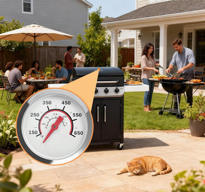 60540 Temperature Gauge for Weber GS4 Spirit II/I 200/300 SER & 22" Kettles
