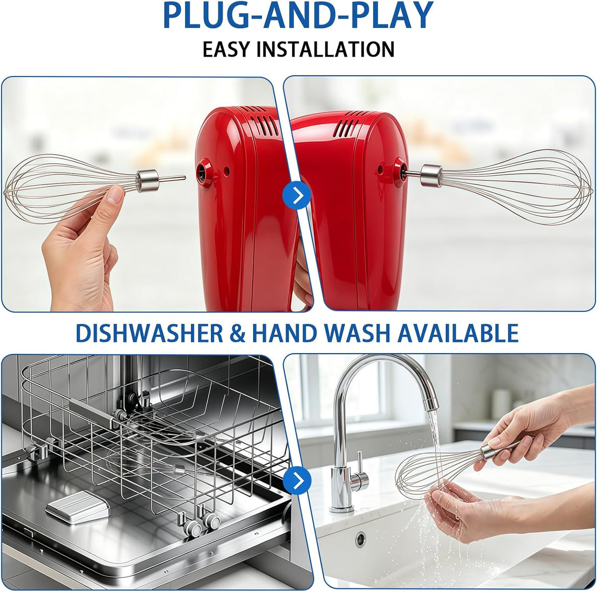 Hand Mixer Beater Attachments for KitchenAid