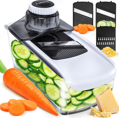 Fullstar Pro Mandoline Vegetable Slicer, 6-in-1 Kitchen Prep Tool