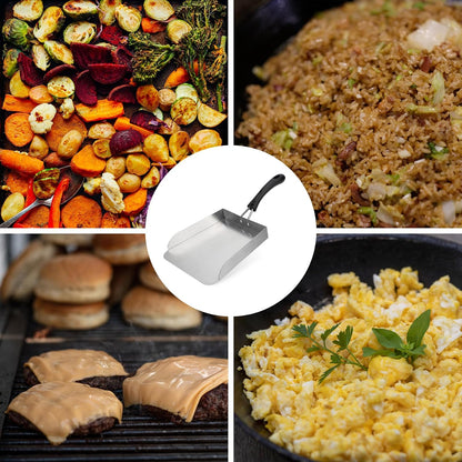 Stanbroil Large Griddle Scoop Spatula Food Mover for Rice, Veggies & More