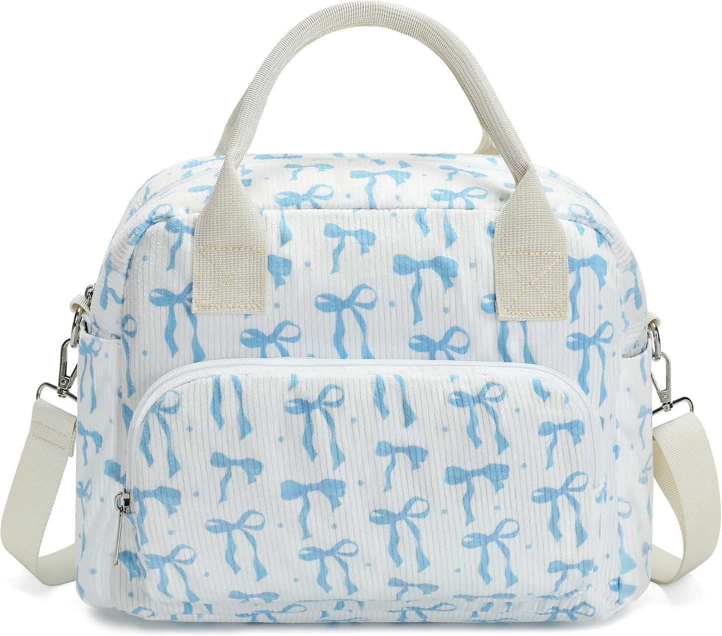 RLGPBON Insulated Lunch Bag Teen Girls, Preppy Lunch Box Large Insulated Lunch Bag Reusable Lunch Tote Bag, Preppy LunchBag for Girls School Travel Picnic