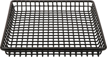 G.E.T. WB-315-MG Heavy Duty Iron Wire Utility Storage Basket/Bin with Handles, 11" x 8" x 8"