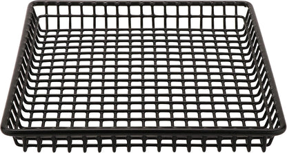 G.E.T. WB-315-MG Heavy Duty Iron Wire Utility Storage Basket/Bin with Handles, 11" x 8" x 8"