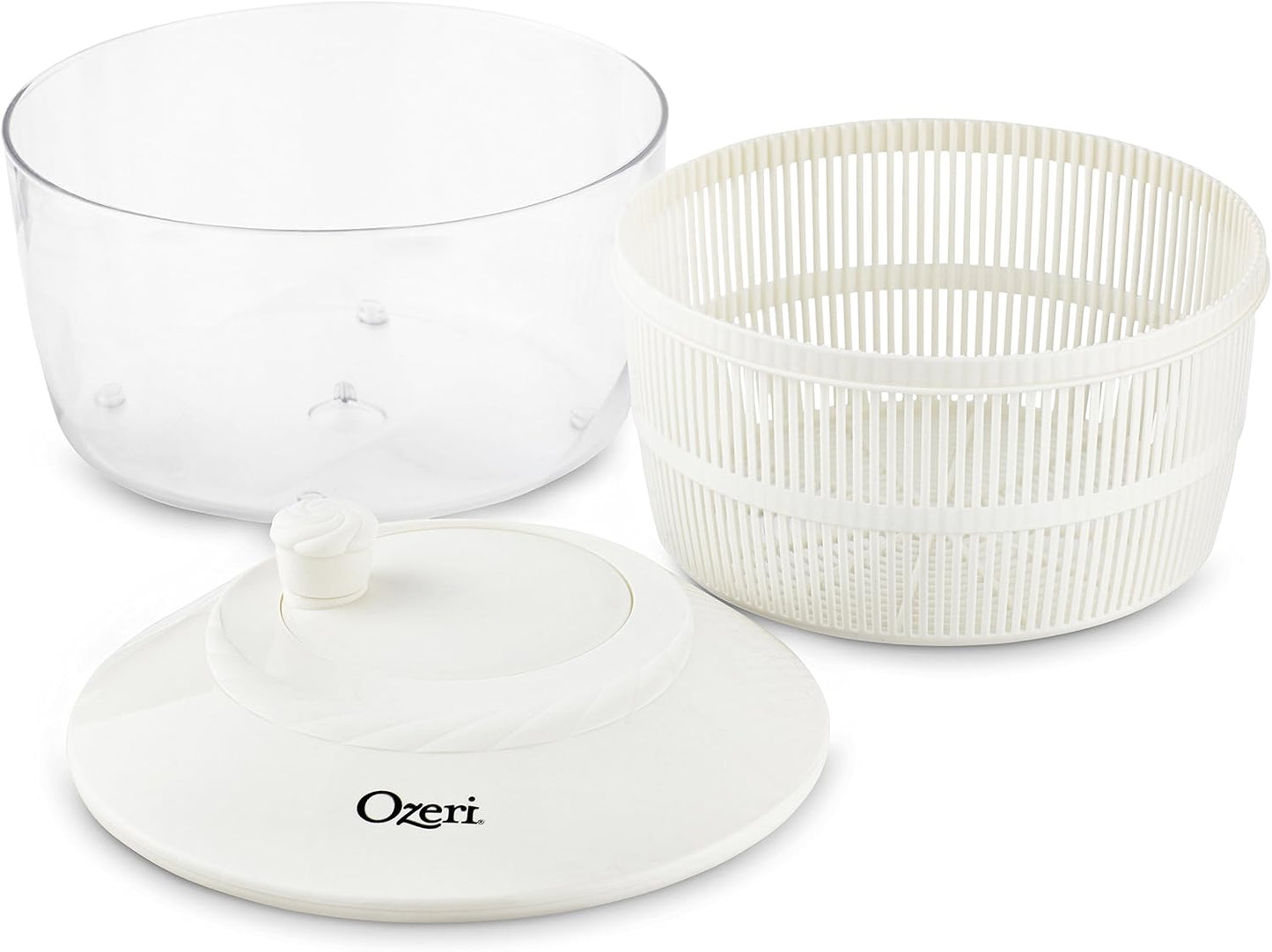 Ozeri Italian Made Fresca Salad Spinner and Serving Bowl, BPA-Free