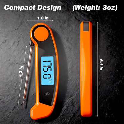 Oven Thermometer 2.75-Inch Dual Scale, 50-300°C/100-600°F, NSF 2‑Pack