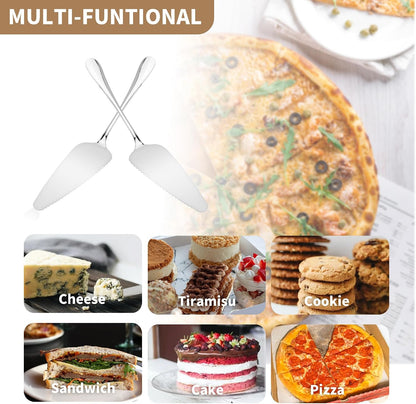 20 Pcs Stainless Steel Pie Server Cake Servers