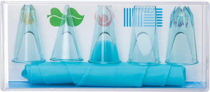 Ateco Cake Decorating Set,Silver