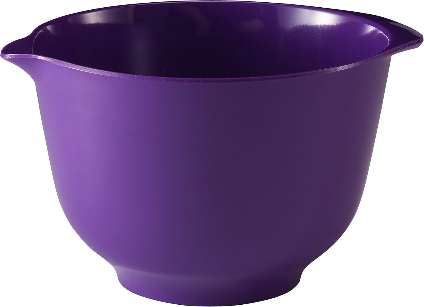 Hutzler Classic 2 Liter Melamine Mixing Bowl, Gray