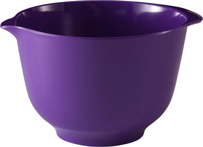 Hutzler Classic 2 Liter Melamine Mixing Bowl, Gray